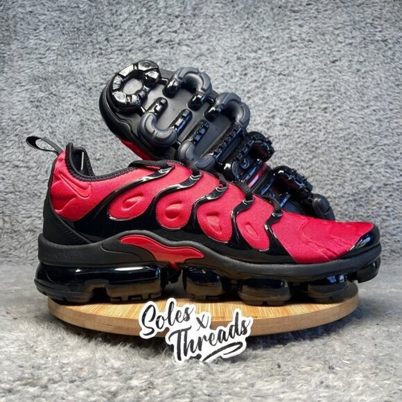 Nike Air VaporMax Plus Size 11 Men University Red Black CU4863-600 - Picture 1 of 7